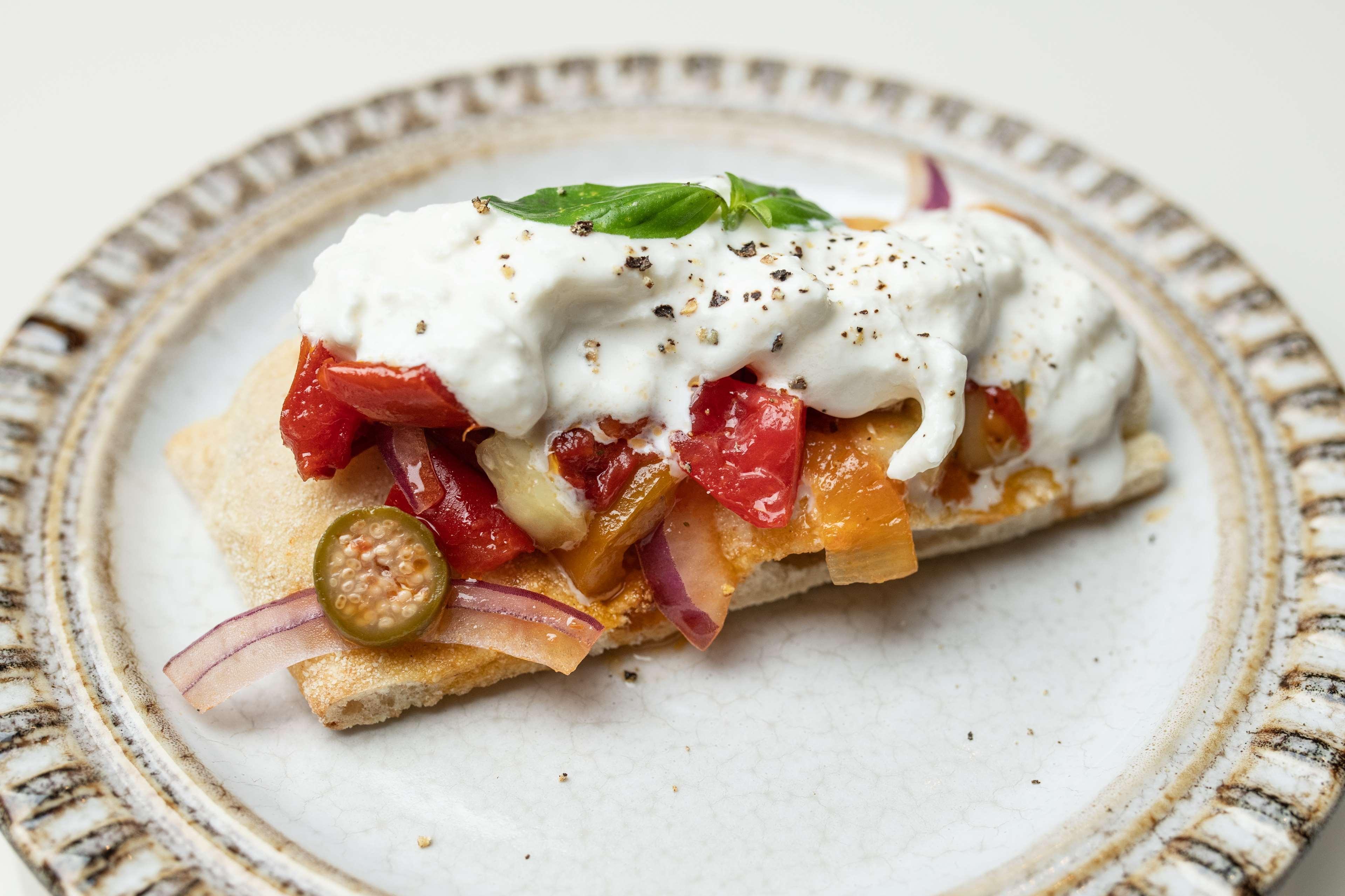 Radisson Collection Hotel, Palazzo Nani Venice Luaran gambar A vegetarian naan pizza